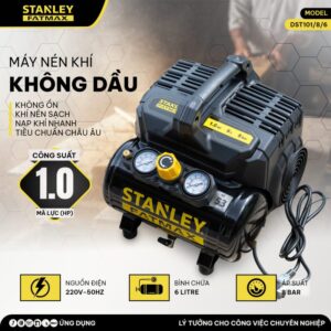 Máy nén khí không dầu 6L Stanley Fatmax DST101/8/6