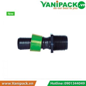 Nối Đầu Ren Ngoài 27mm Ra Ống Nhỏ Giọt Đầu Gút 3/4''- 16.5mm Kanok 350-133