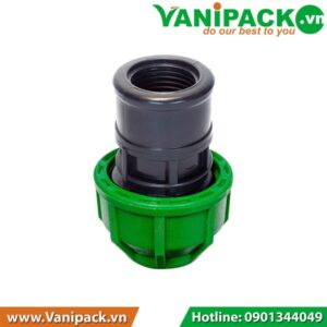 Nối PE 25mm Ren Trong 27mm Kanok 353A