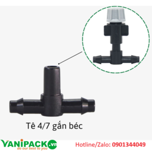 Nối T 4/7 gắn Béc 6 ly trơn AT25-APS-T47GB