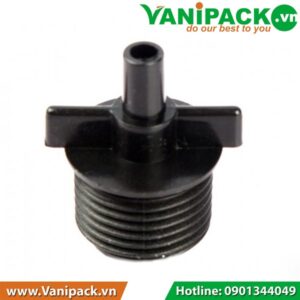 Nối Thẳng 1 Đầu trơn 6 Ly Ren Ngoài 21mm NT5-RN21