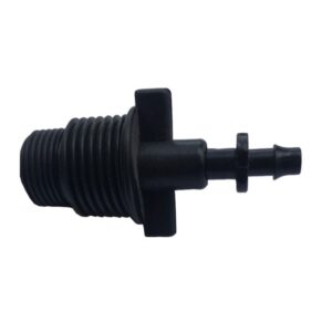 Nối thẳng 1 gờ 6mm ren ngoài 17mm 21mm uPVC (10mm * 17mm * 21mm) TPA-NRT1017