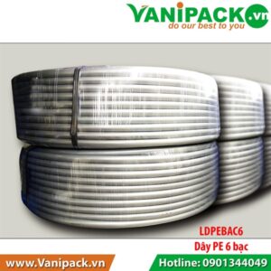 Ống Tưới LDPE Màu Bạc 5/7 cuộn 200m TPA-LDPEBAC57