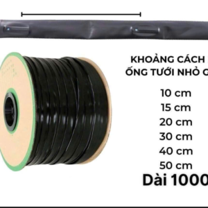 Cuộn 1000m Ống nhỏ giọt phi 16mm - khoảng cách lỗ  20cm