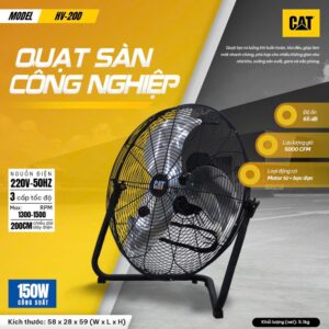 Quạt công nghiệp caterpillar 20″ hv-20d
