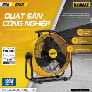 Quạt Công nghiệp Dewalt 20″ DXF2035