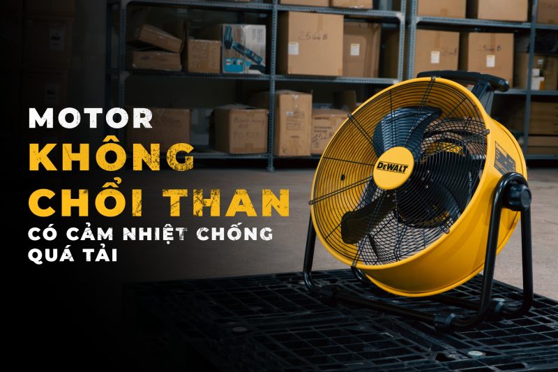 Quạt Công nghiệp Dewalt 20″ DXF2035 - Ảnh 5
