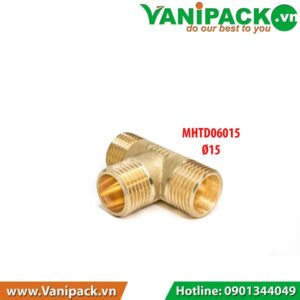 Tê Đồng Ren Ngoài DN 15 Minh Hòa MHTD06015