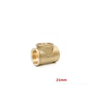 Tê Đồng Ren Trong 21mm DN 15 Minh Hòa MHTD05015