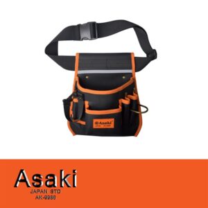 Túi đeo thắt lưng đựng đồ nghề cao cấp 11 ngăn ASAKI AK-9986
