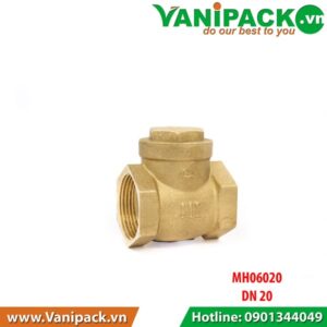 Van 1 Chiều Đồng Lá Lật MI - PN 10 DN 20 Minh Hòa MH06020