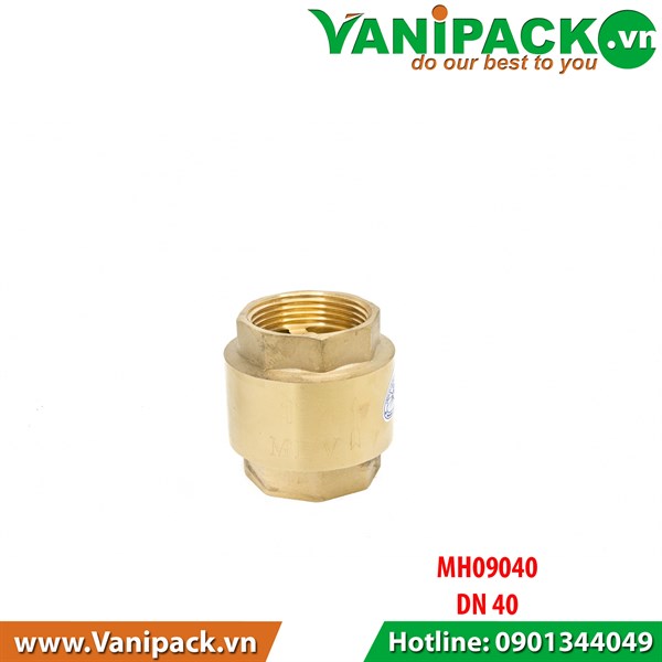 Van 1 Chiều Đồng Lò Xo Nêm Đồng MBV - PN 10 DN 40 Minh Hòa MH09040