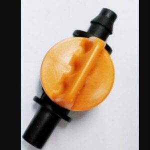 Van 5 li màu cam 1 đầu gờ