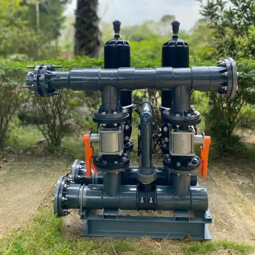 Van bi cầu 3 ngã thân nhôm khối cao cấp ren 90mm - Ấn Độ - Ảnh 2