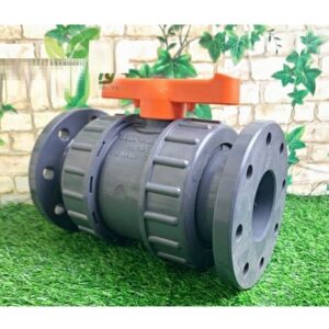 Van cầu rắc co mặt bích 2 đầu phi 76