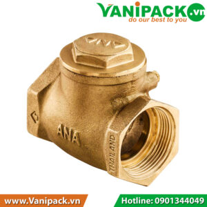 Van đồng 1 chiều lá lật ANA-1110 (Áp lực: 200PSI) 2 x Ren trong 1-1/4"|Ø 42 mm|DN 32