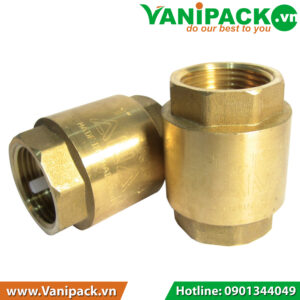 Van đồng 1 chiều lò xo ANA-1170 2 x Ren trong 1-1/2"|Ø 49 mm|DN 40