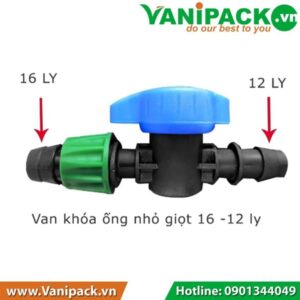 Van khóa khởi thủy dùng cho ống nhỏ giọt mềm 16mm BB-VK16-12LY