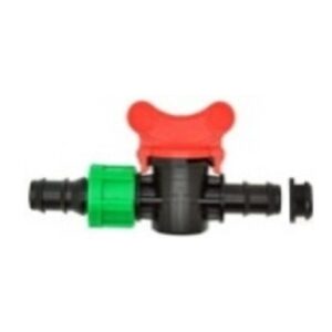 Van khởi thủy đai ren vặn khóa dây dẹp nhỏ giọt 12mm + Ron cao su 12mm TPA-VKTDK12S