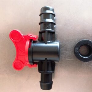 Van Khởi Thủy ống LDPE 20mm có ron cao su TAT-081