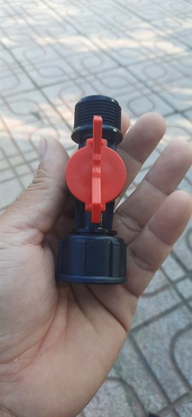 Van rắc co ren trong ren ngoài 27mm HB-VRC27