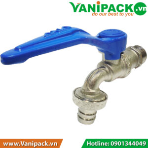 Vòi ANA-1090-212 tay bướm xanh Áp lực: 200 PSI (16 bar) Ren ngoài 1/2"|Ø 21 mm|DN 15