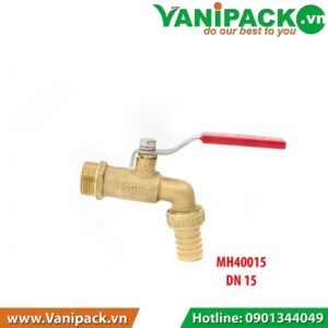 Vòi Vườn Đồng Tay Inox MIHA-PN12 DN 15 Minh Hòa MH40015