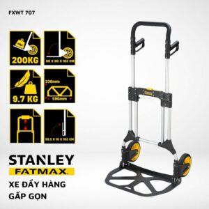 Xe đẩy hàng 2 bánh stanley fatmax – usa fxwt-707 – tải trọng 200kg.
