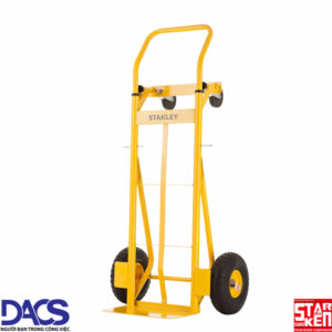 Xe đẩy hàng chuyển đổi 2 – 4 bánh Stanley MT519 – Tải trọng 150kg (2 bánh) – 200kg (4 bánh).