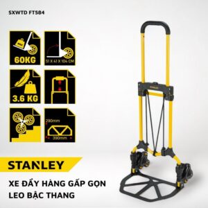 Xe đẩy hàng leo cầu thang Stanley FT584 – Tải trọng 30/60kg.
