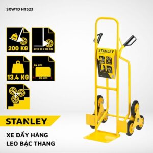 Xe đẩy hàng leo cầu thang Stanley HT523 – Tải trọng 200kg.