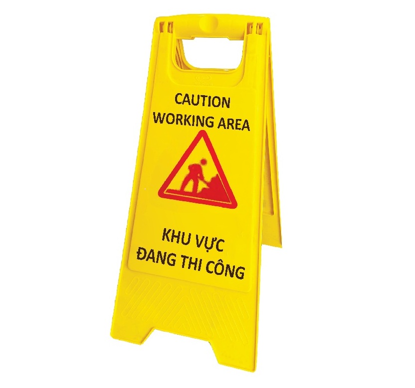 Bảng cảnh báo Khu Vực Đang Thi Công CB 04-TC