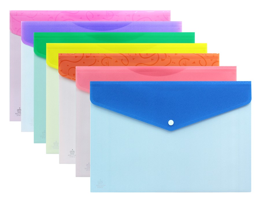 Bìa 1 nút 2 màu A4