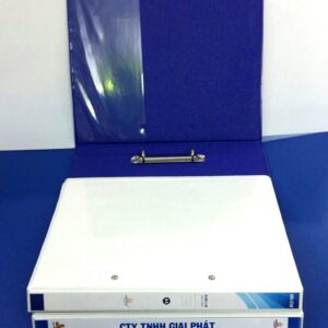 Bìa 2.5cm xi kiếng A4 - 2 còng