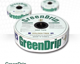 Dây nhỏ giọt Seowon dẹt Green Drip khoảng cách lỗ 30cm dày o.2mm 1000m/cuộn