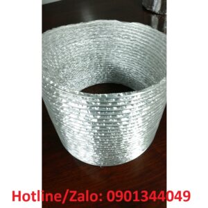 Ống gió mềm Nhôm dài 10 m