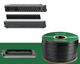 Ống tưới nhỏ giọt bù áp Rivulis d5000 israel, dày 0.38mm, khoảng cách 30cm,
800m/cuộn