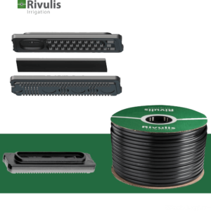 Ống tưới nhỏ giọt bù áp Rivulis d5000 israel, dày 0.38mm, khoảng cách 40cm,
800m/cuộn