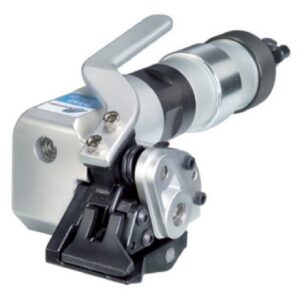 Máy căng đai thép khí nén PT52 chuyên căng dây đai thép công nghiệp, dùng dây 19–32mm dày 0.6–1.2mm